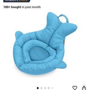 Blue Baby Bath Seat